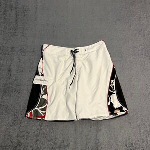 Vintage Quiksilver Edition Mens Board Shorts Floral Swim Trunks Size 36